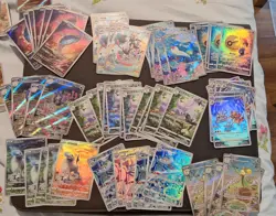 Bulk Lot 100 Random Pokemon Card Simplified Chinese AR/CHR BULK Cards TCG - Image 1