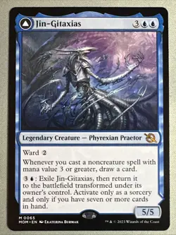 MTG / Jin-Gitaxias / MOM / #65 / Regular / Mythic / NM - Image 1
