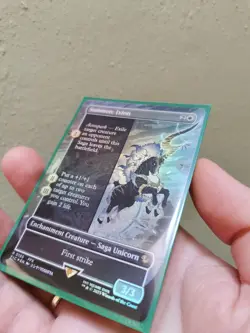 MTG - Summon: Ixion FOIL Borderless - Final Fantasy FFX - Rare 0195 - Image 1