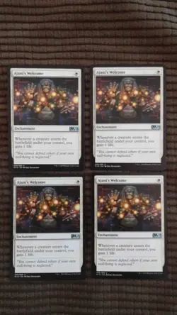 Magic: the Gathering / MtG Ajani's Welcome x4 M19 - Image 1