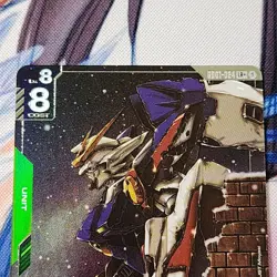 Gundam Card Game Newtype Rising Wing Gundam Zero GD01-024 LR+ Holo Foil - Image 2