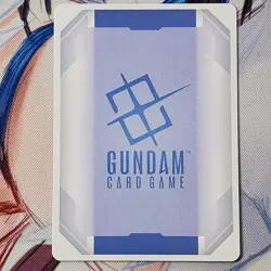 Gundam Card Game Newtype Rising Wing Gundam Zero GD01-024 LR+ Holo Foil - Image 4