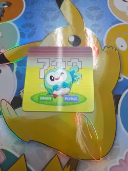 Pokemon 3d Lenticular Card Rowlet - Image 1
