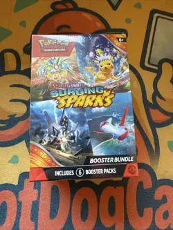 Pokemon TCG Scarlet & Violet Surging Sparks Booster Bundle New Factory Sealed - Image 1