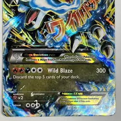 Pokemon Mega M Charizard EX 69/106 Holo Foil Ultra Rare 2014 XY Flashfire MP-LP - Image 3