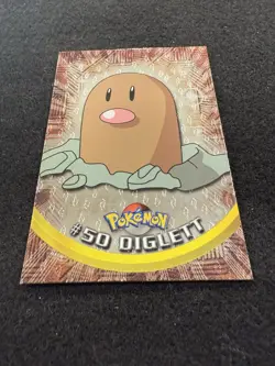 Pokemon Diglett Topps Foil #50 in LP condition! - Image 1