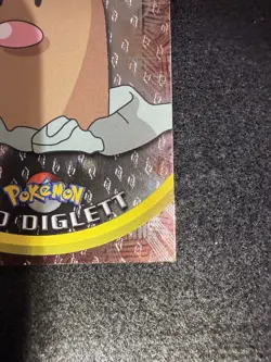 Pokemon Diglett Topps Foil #50 in LP condition! - Image 5