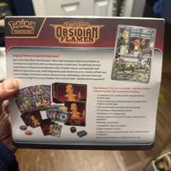 Pokemon Center ETB Scarlet & Violet Obsidian Flames NEW/SEALED box! Rare! - Image 2