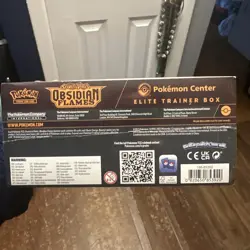 Pokemon Center ETB Scarlet & Violet Obsidian Flames NEW/SEALED box! Rare! - Image 3