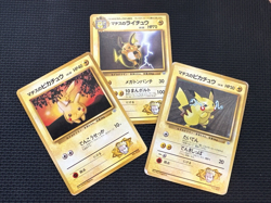 Lt. Surge Deck Set Pikachu + Raichu - No Rarity - HP / DMG - Japanese Pokemon - Image 1