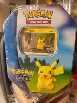 2022 Pokemon GO TIN Trading Card Game New & Factory Sealed - Image 1