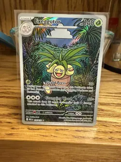 Pokemon TCG Exeggutor 135/132 Mega Evolution Illustration Rare Holo - Image 1