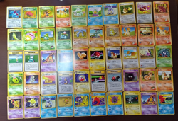 Pokemon Card Game Japanese Lot Set 50 Old Back Vintage 1996 Free Shipping② - Image 1