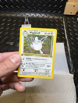 Pokemon WOTC Jungle 1st Edition Wigglytuff Holo Rare 16/64 ~ MP - Image 4