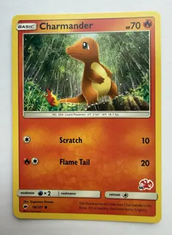 Charmander - (#56 Charizard Stamped) 018/147 Promo Battle Academy LP Pokemon - Image 1
