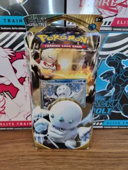 Pokemon TCG - Sword and Shield: Darkness Ablaze Galarian Darmanitan Theme Deck. - Image 1