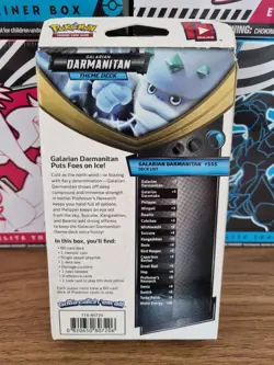 Pokemon TCG - Sword and Shield: Darkness Ablaze Galarian Darmanitan Theme Deck. - Image 3