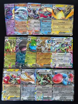 EX Lot Bundle Bulk Set 14x Ultra Rare SV Holo Reshiram Pokemon Cards AA9 - Image 1