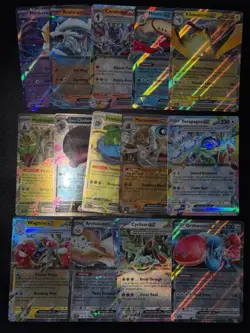 EX Lot Bundle Bulk Set 14x Ultra Rare SV Holo Reshiram Pokemon Cards AA9 - Image 2