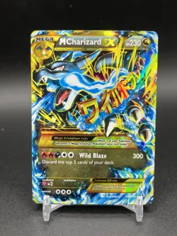 Pokemon M Charizard EX (X) 108/106 Flashfire Holo Secret Rare LP-/MP - Image 1