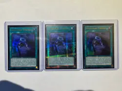 Yu-gi-oh Nightmare Throne x3 (1 Quarter Century Secret Rare; 2 Ultra Rare) - Image 1