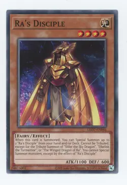 Yugioh RA's Disciple LED7-EN046 Common x3 Play Set - Image 1