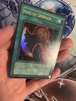 (63) Yu-Gi-Oh! TCG Axe of Despair Magic Ruler MRL-002 Unlimited Ultra Rare LP - Image 2