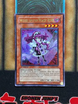 Yugioh Witch Of The Black Rose ABPF-EN012 Ultra Rare 1st Ed LP - Image 1