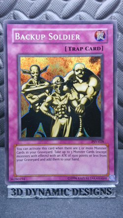 | Yugioh Backup Soldier PSV-028 Super Rare Pharaohs Servant PL 🔥 | - Image 1