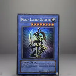 Yu-Gi-Oh! TCG Black Luster Soldier SYE-024 Ultra Rare 1st Edition Near Mint - Image 1