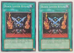 2004 Yugioh Black Luster Ritual SYE-025 1st Edition Ultra Rare - Image 1