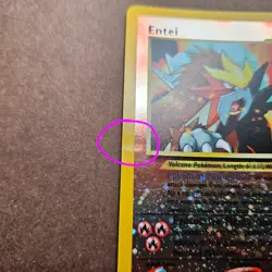 Entei 34 Pokemon Black Star Promo Reverse Holo Card - MP - Image 2