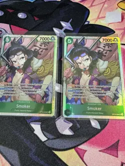 2x Smoker OP10-30 SR Royal Blood - One Piece Card Game - English - nm/m - Image 1