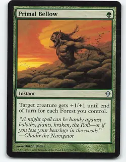 Primal Bellow #176 Magic the Gathering Card - Image 1