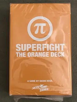 Skybound Superfight Orange Deck: 100 Nerdy Geeky Cards Game Expansion New Sealed - Image 1