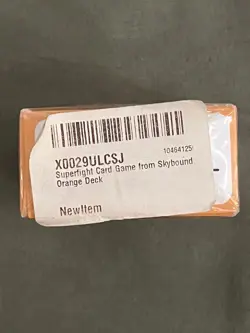 Skybound Superfight Orange Deck: 100 Nerdy Geeky Cards Game Expansion New Sealed - Image 5