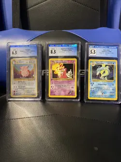 Pokemon Vintage CGC Graded Card Bundle Deal - Image 1