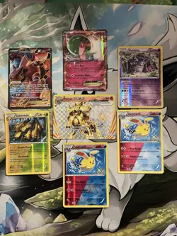 Pokemon TCG Steam Siege Lot Of 7 Cards. 1 Ultra Rare 1 Break 1 Ex 3 Reverse ++ - Image 1