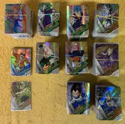 Vintage Chinese Dragon Ball Z Cards Lot - Over 1000 + Cards, R,SR,SSR,LR,PR - Image 1