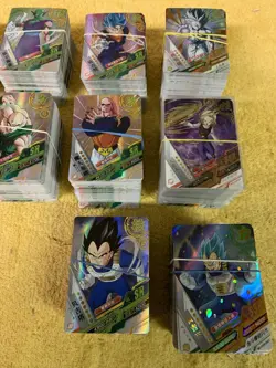 Vintage Chinese Dragon Ball Z Cards Lot - Over 1000 + Cards, R,SR,SSR,LR,PR - Image 2