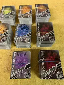 Vintage Chinese Dragon Ball Z Cards Lot - Over 1000 + Cards, R,SR,SSR,LR,PR - Image 5