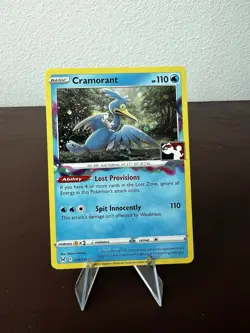 Cramorant Pokemon Prize Pack Series 3 Promo Pokemon Card NM Play Stamp - Image 1