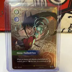 *ENGLISH* 2025 Riftbound League of Legends Card English Ahri OGN 303/298 - Image 1