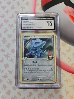 CGC 10 Steelix GL 2009 Rising Rivals 51/111 - Pokemon Card TCG (Equivalent PSA) - Image 1