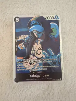 One Piece TCG 25th Anime Collection Super Rare SR Card EB02-045 Trafalgar Law - Image 1