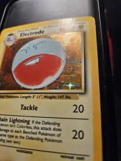 Pokemon Card - Electrode Jungle 2/64 Holo Rare No Set Symbol - Image 3