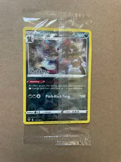 Pokemon Hydreigon 110/189 Reverse Foil Promo Card Thank You Stamp Sealed M/NM - Image 1