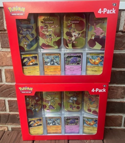 BRAND NEW-Pokemon TCG Scarlet & Violet 151 Mini Tins-8 Promo Cards + 8 Mini Tins - Image 1