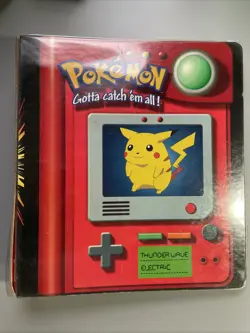 Vintage Pokemon Card Binder Collection Lot Of 90 Cards Holo’s & More !￼￼￼ - Image 2