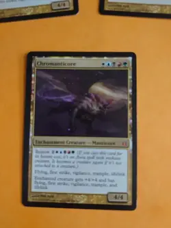 Chromanticore. Mythic creature Born of the Gods. MTG Card. - Image 1